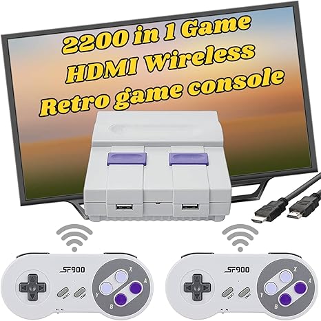 Generic Retro Game Console